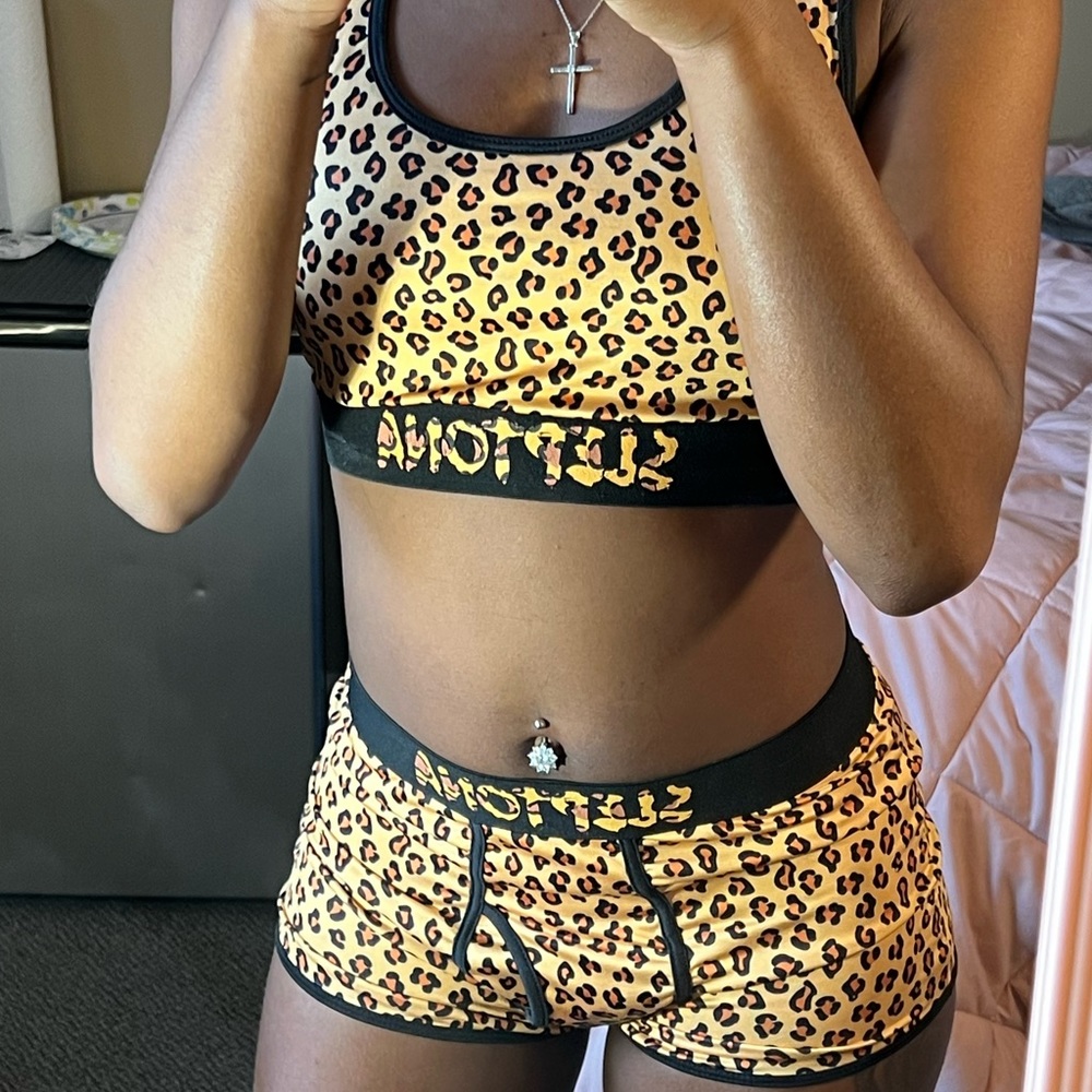2 Piece Cheetah PJ Set